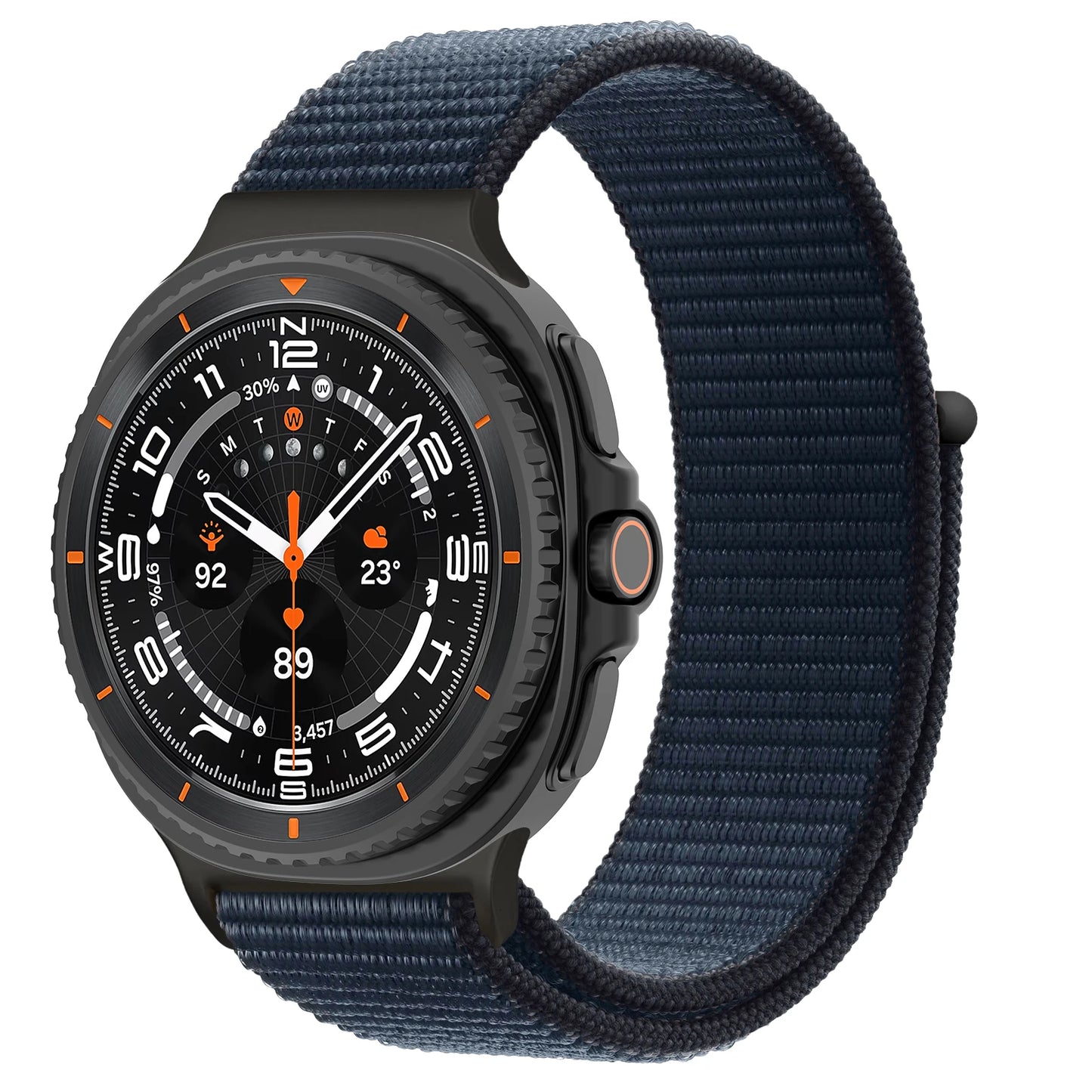 Breathable Nylon Loop Band for Galaxy Watch 8 & 8 Classic 46mm