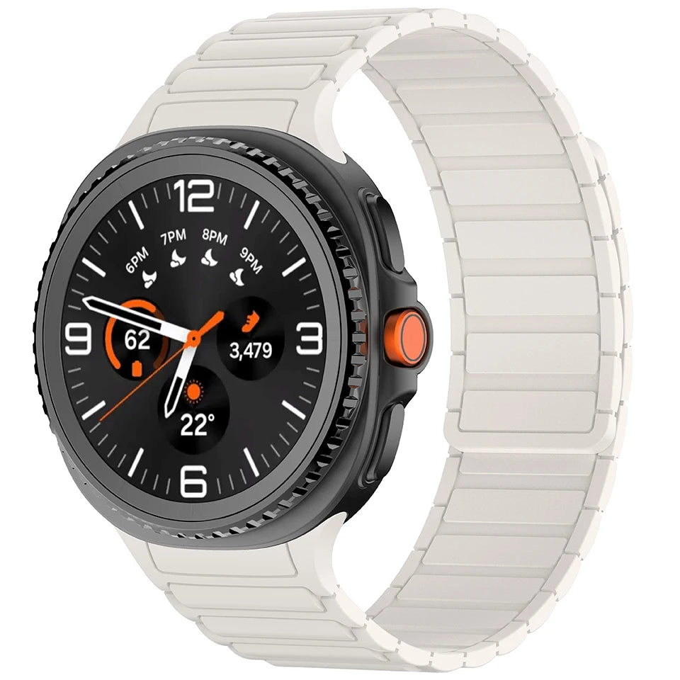 Magnetic Silicone Loop Band for Samsung Galaxy Watch 8 40/44/46mm