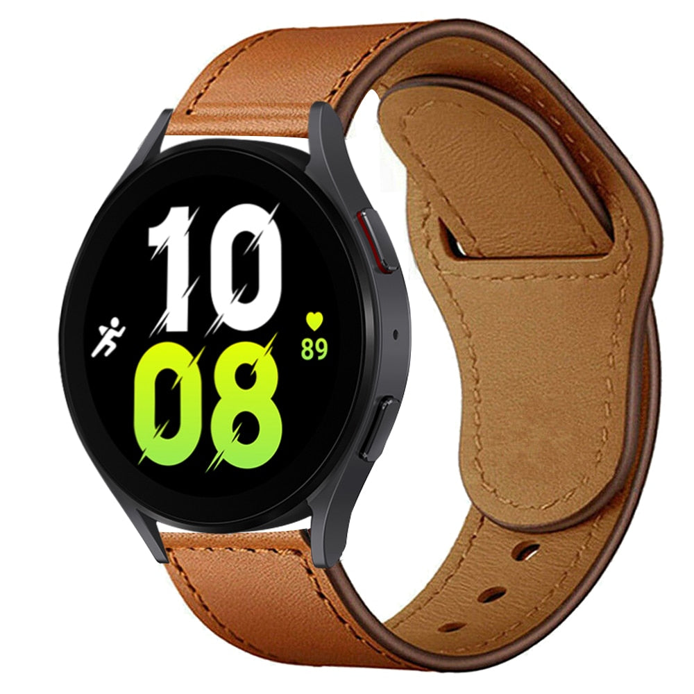 Stylish Leather Bands for Amazfit Watch