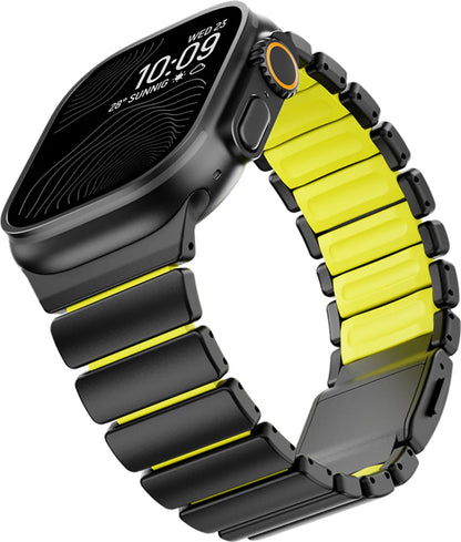 Apple Watch Ultra 3 Titanium Band | Magnetic Fluororubber Strap