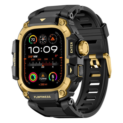 Rugged 2-in-1 Apple Watch Band & Case for Ultra 49mm