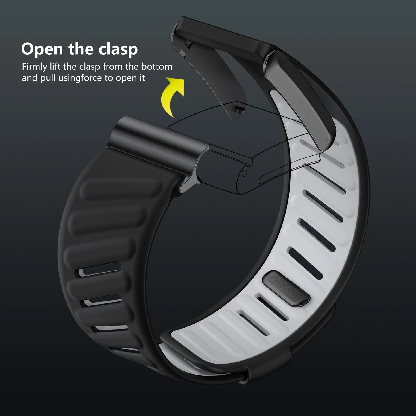 Silicon Sports Straps for Whoop 4.0 and 3.0