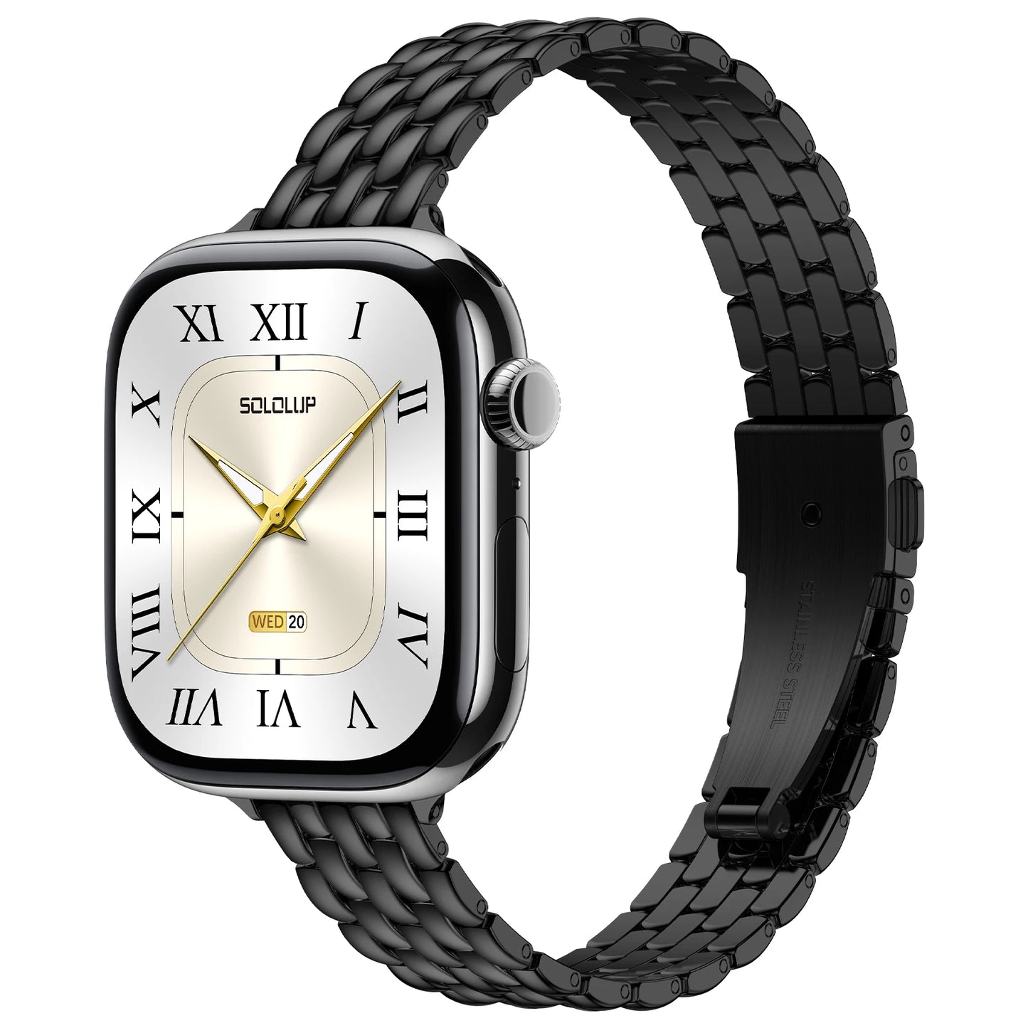 Cera Slim Stainless Steel Apple Watch Band for Women