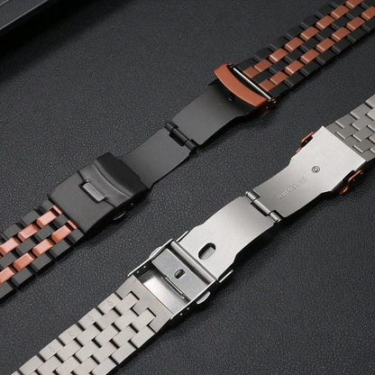 No Gaps Stainless Steel Bracelet for Samsung Galaxy Watch 8/Classic 46mm
