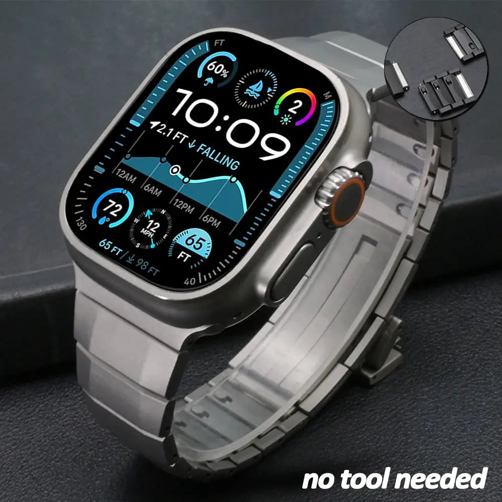 Lux Quick Fit Metal Band - trendystraps.com