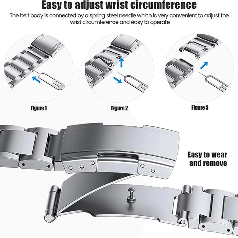 Business Titanium Band for Galaxy Watch 8 & Ultra 47mm