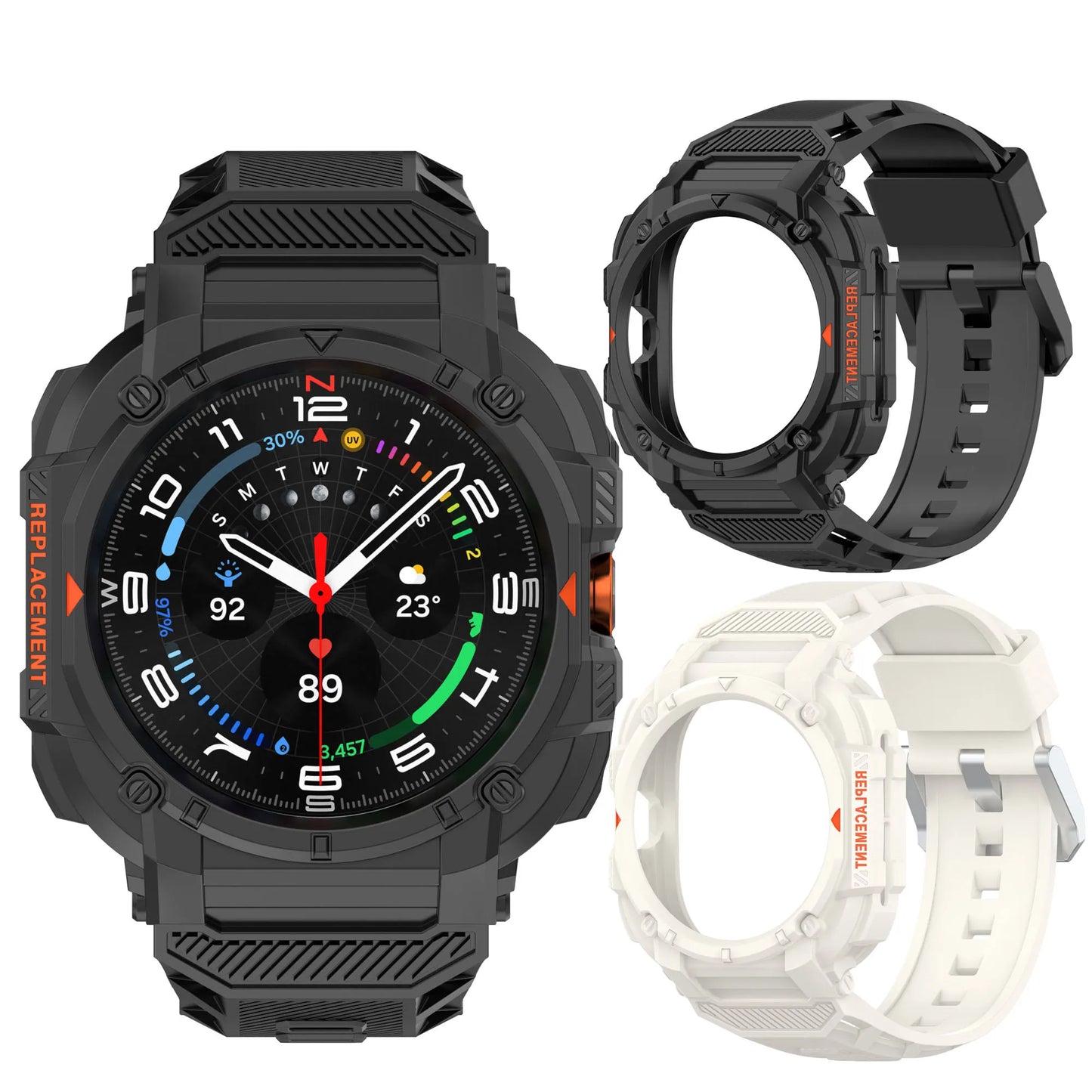 Silicone Case + Sport Band for Galaxy Watch Ultra 2025 (47mm)