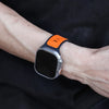 Trendy Rugged Silicon Dual Tone Sports Bands