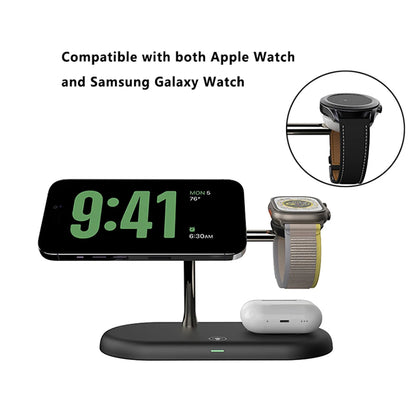 3 in 1 Wireless Charger Stand for iPhone & Apple Watch