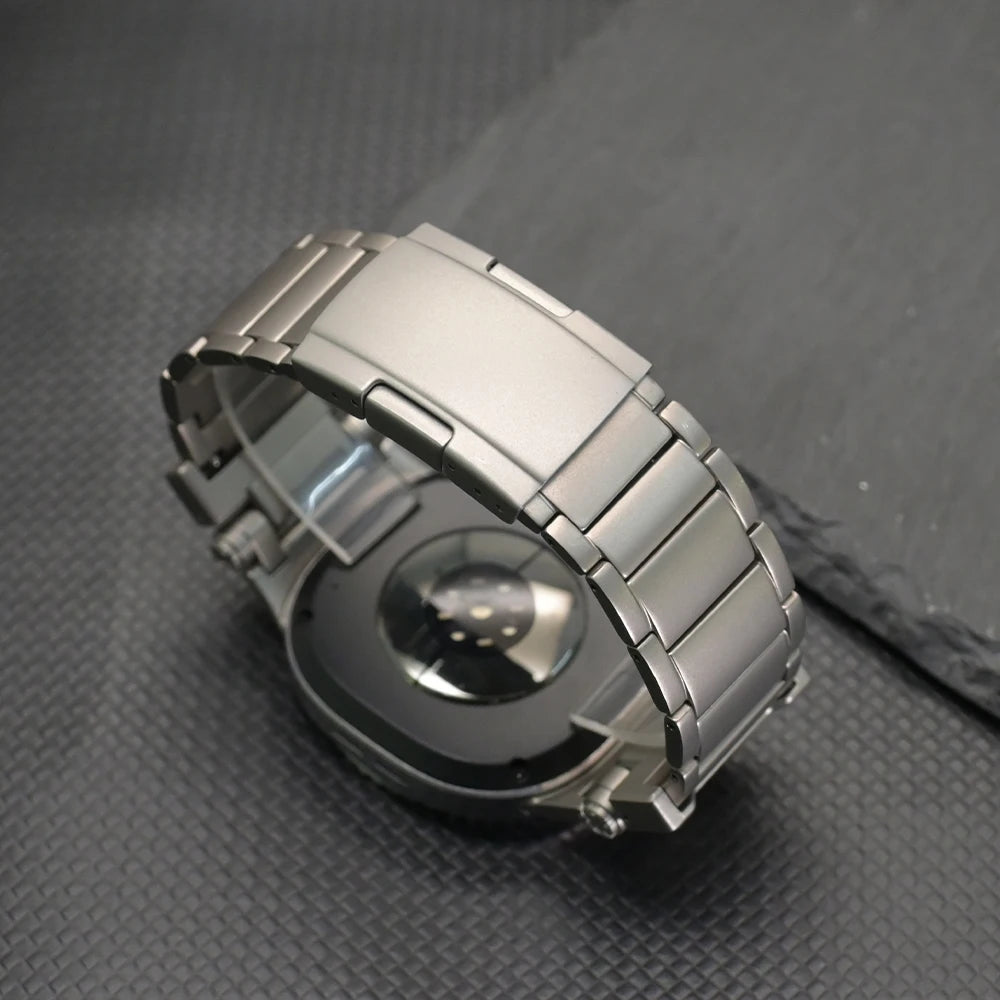 No Gaps Titanium Band for Samsung Galaxy Watch Ultra 47mm with a seamless design and premium finish.
