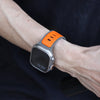 Trendy Rugged Silicon Dual Tone Sports Bands