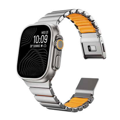 Apple Watch Ultra 3 Titanium Band | Magnetic Fluororubber Strap