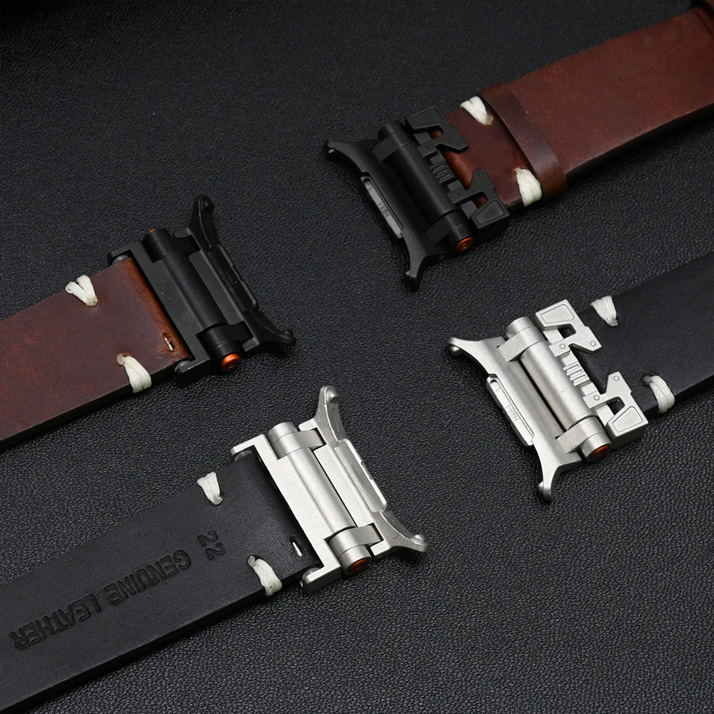 Delot, The Leather Band for Galaxy Watch Ultra