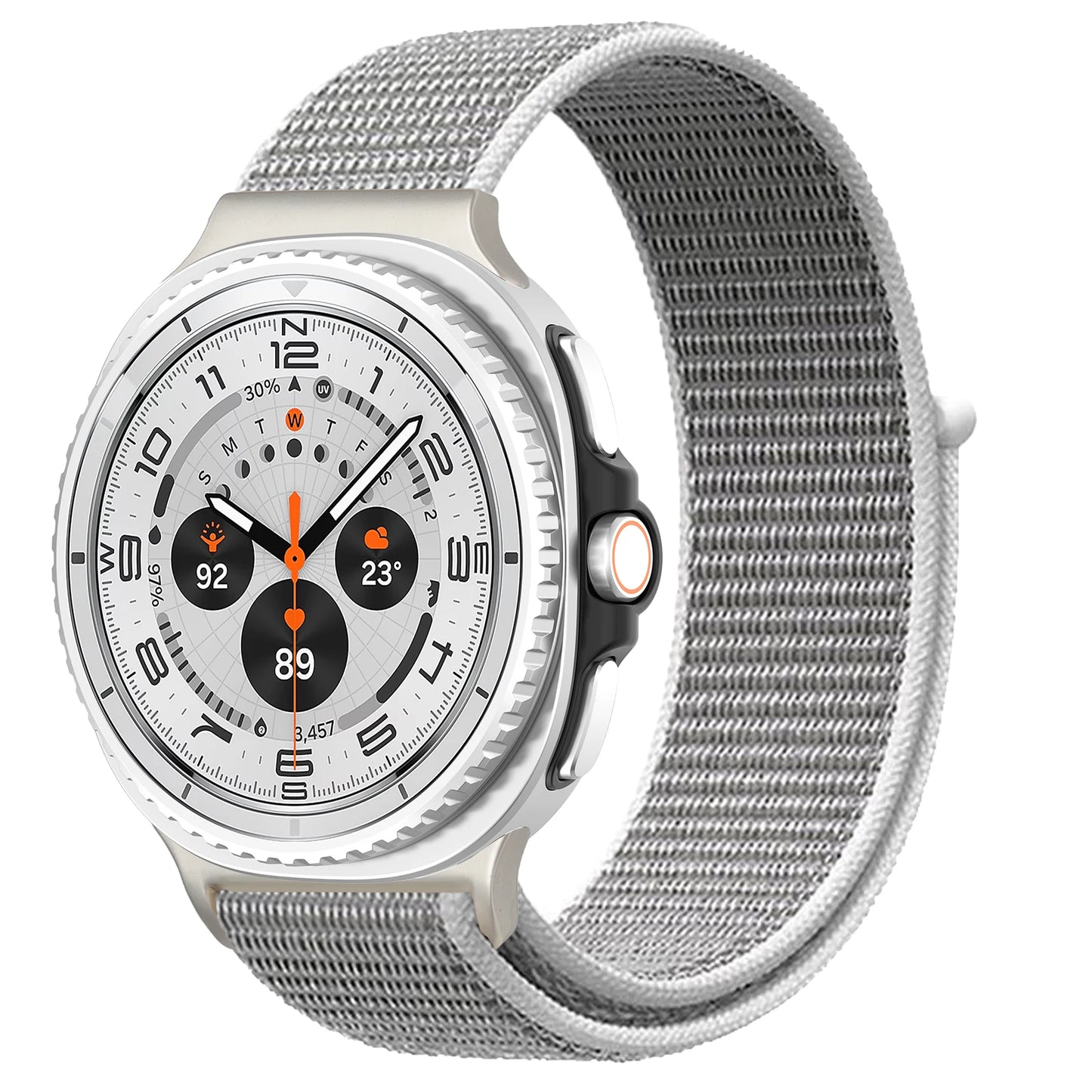 Breathable Nylon Loop Band for Galaxy Watch 8 & 8 Classic 46mm