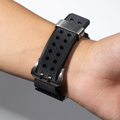 Rubber Sports Bracelet for Apple Watch Ultra 3 / Series 11 / 10 / 9 / 8 / SE.