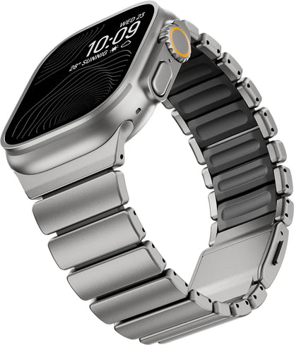 Apple Watch Ultra 3 Titanium Band | Magnetic Fluororubber Strap