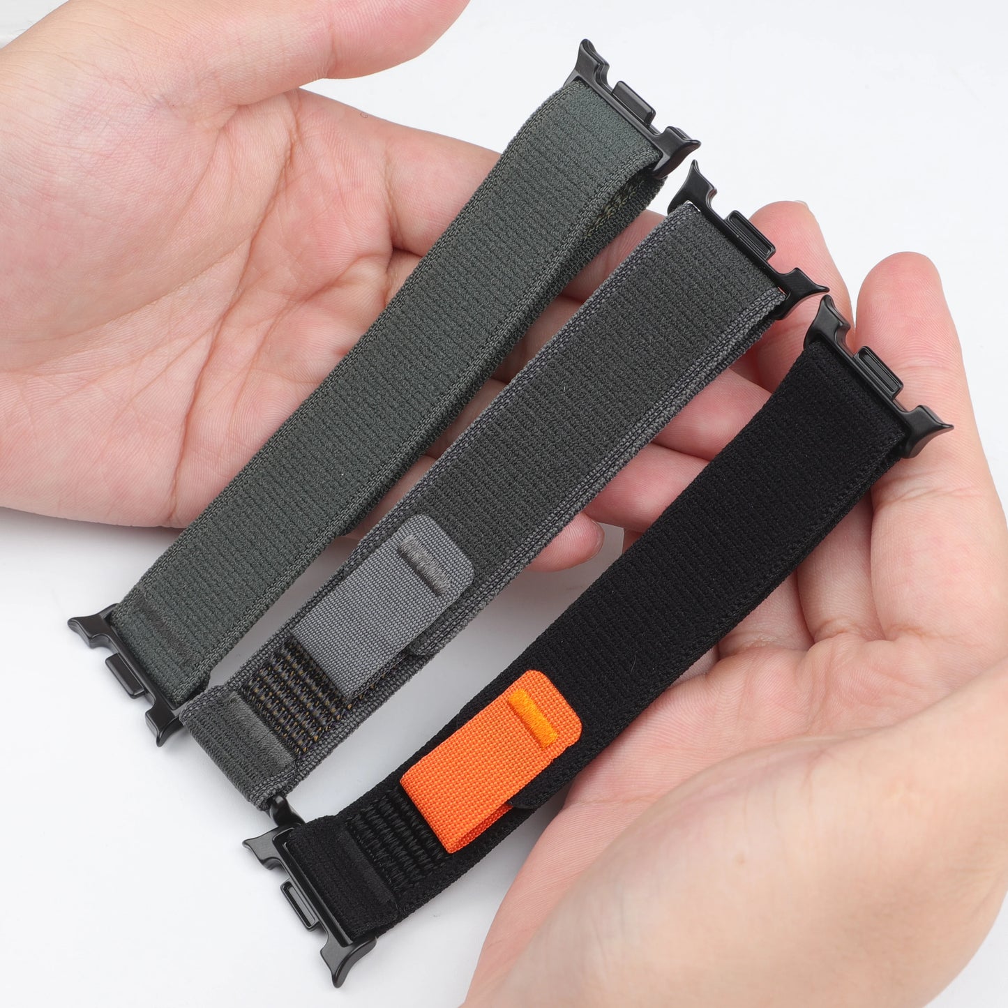 Breathable Nylon Trail Loop Band for Galaxy Watch 8 & Classic