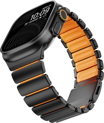 Apple Watch Ultra 3 Titanium Band | Magnetic Fluororubber Strap