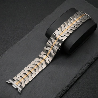 Luxury Stainless Steel No Gaps Band for Samsung Galaxy Watch 8