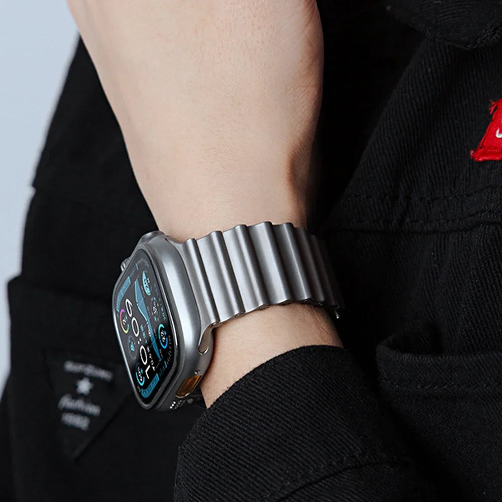 Magnetic Metal Band for Apple Watch Ultra 3 & Series 11–4