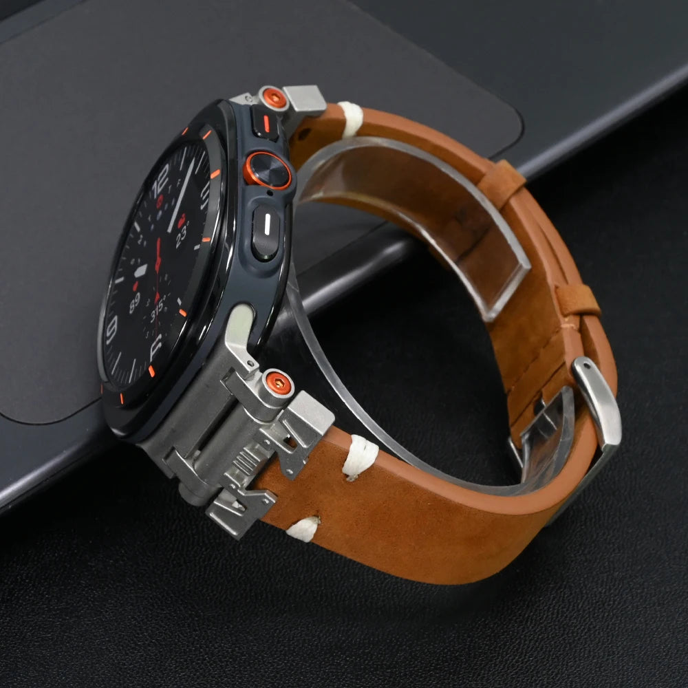 Delot, The Leather Band for Galaxy Watch Ultra
