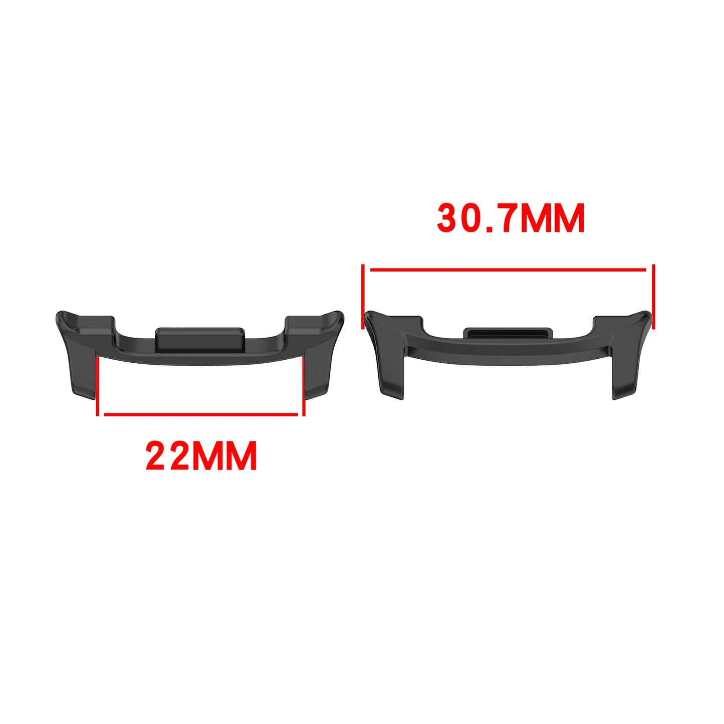 Connector Adapter for Samsung Galaxy Watch 8 & 8 Classic – Zinc Alloy 22mm Strap Adapter (1 Pair)