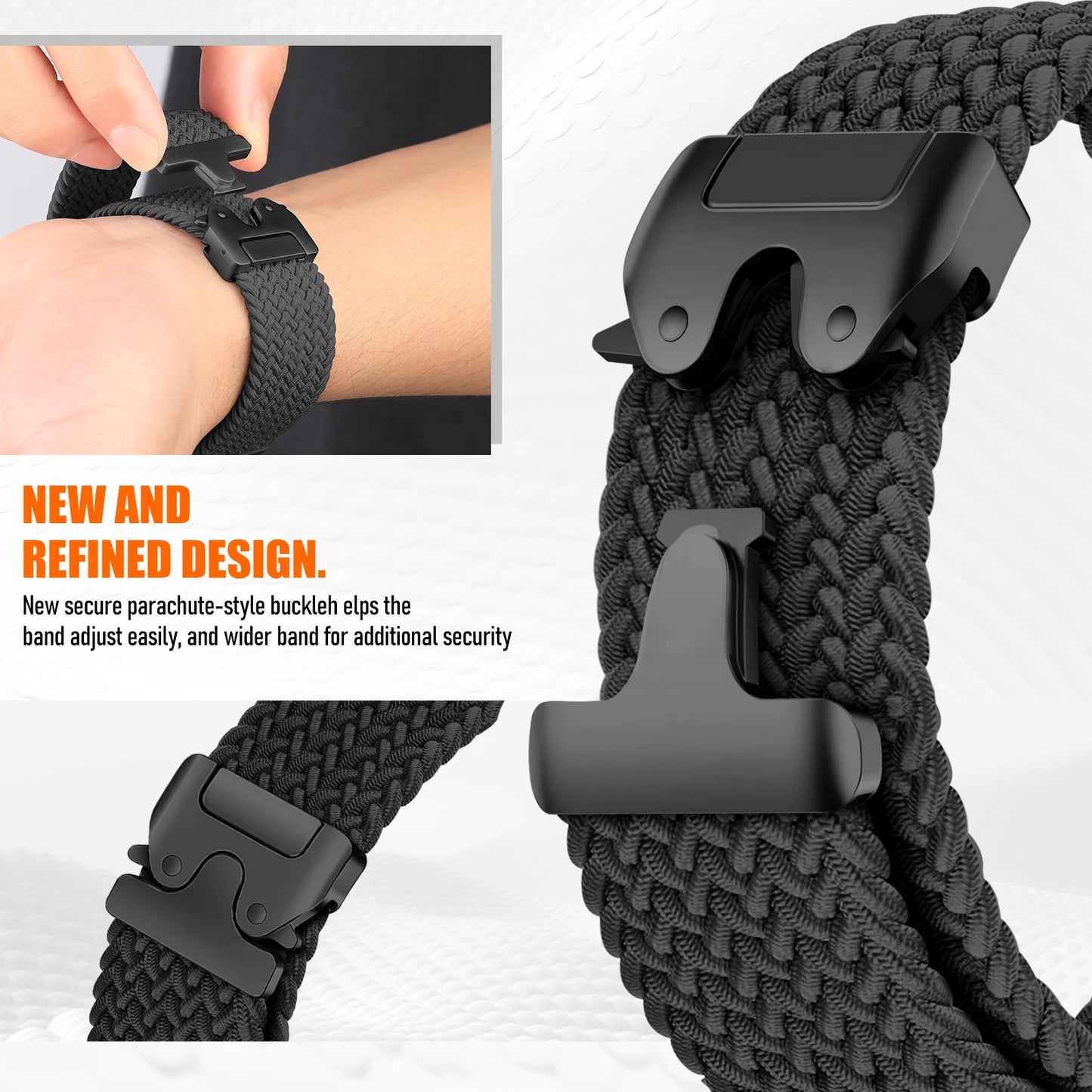 Parachute Braided Nylon Band for Google Pixel Watch 3 & 2