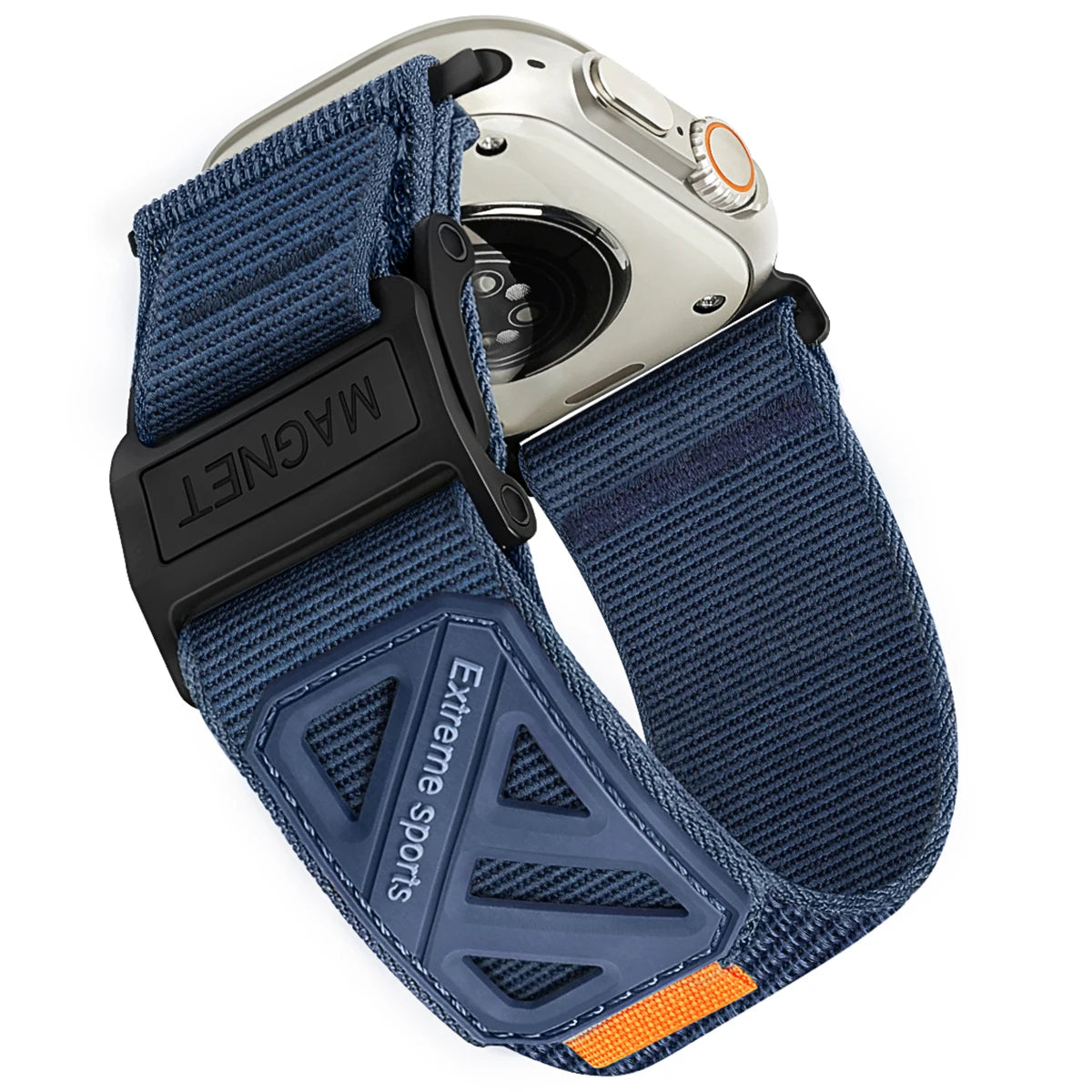 Magnetic Nylon Stretchy Apple Watch Band