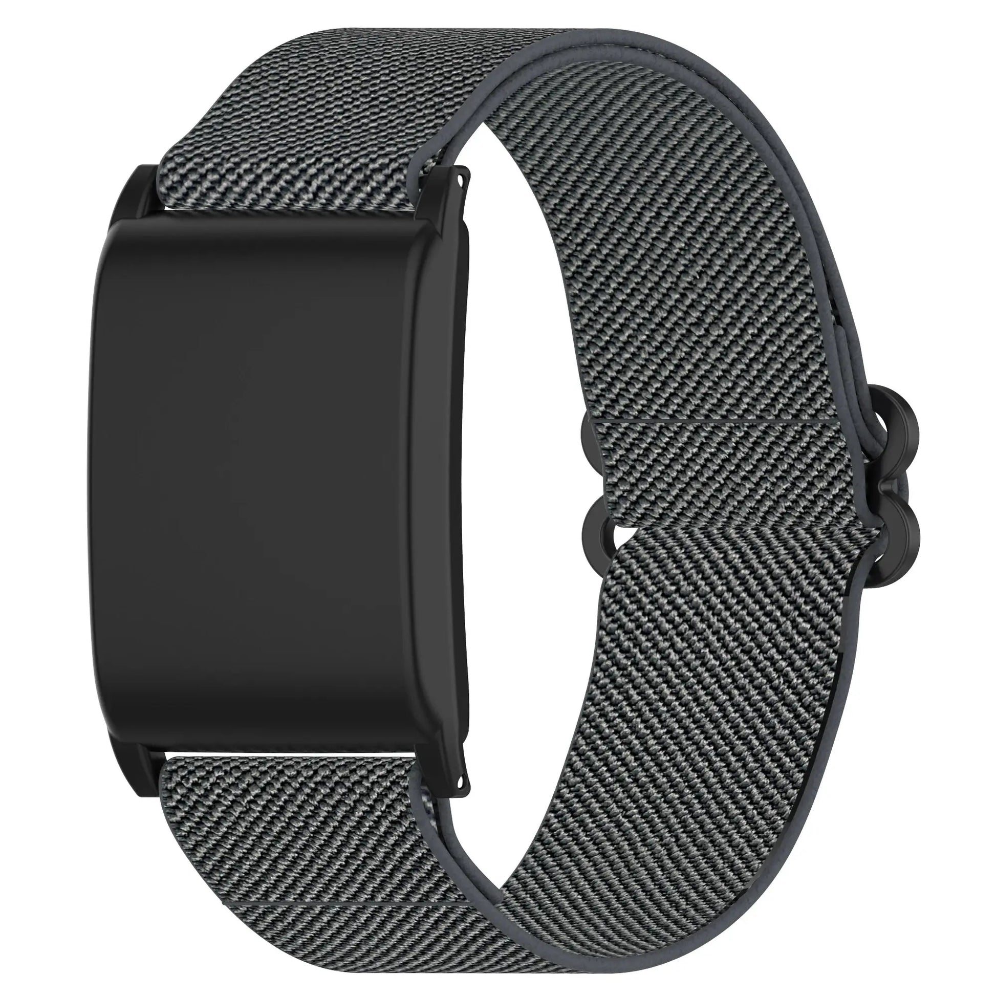 Stretchy Elastic Strap for Whoop 4.0 and 3.0 in black design for all-day comfort and secure fit.