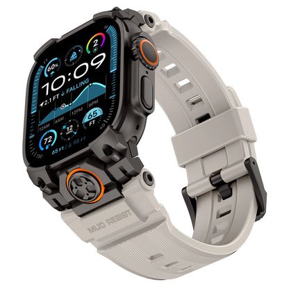 Apple Watch Ultra 3 Rubber Band for Men – Titanium Sport Strap