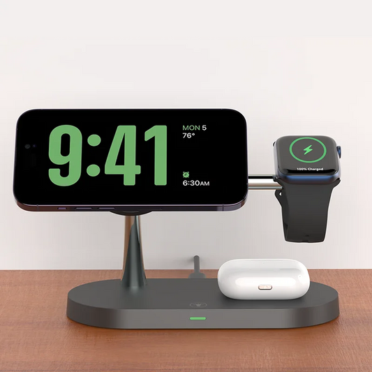 3 in 1 Wireless Charger Stand for iPhone & Apple Watch