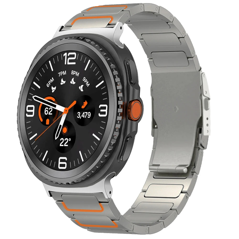 No Gaps Titanium Band for Galaxy Watch 9 & 8