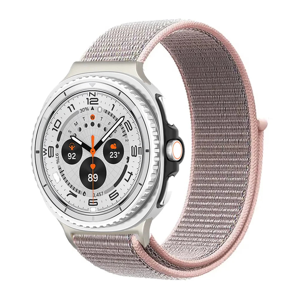 Breathable Nylon Loop Band for Galaxy Watch 8 & 8 Classic 46mm