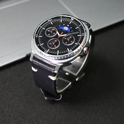 Leather Samsung Galaxy Watch 8 Bands | Classic & Ultra 47mm Strap