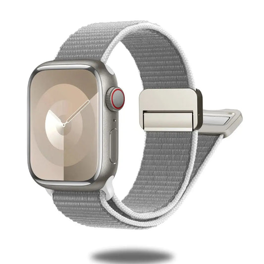 Trendy Sports Magnetic Loop (New) soft, comfortable band for Apple Watch Series 1-9, designed for workouts and daily wear.