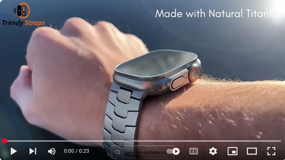 Load video: Apple Watch bands for men