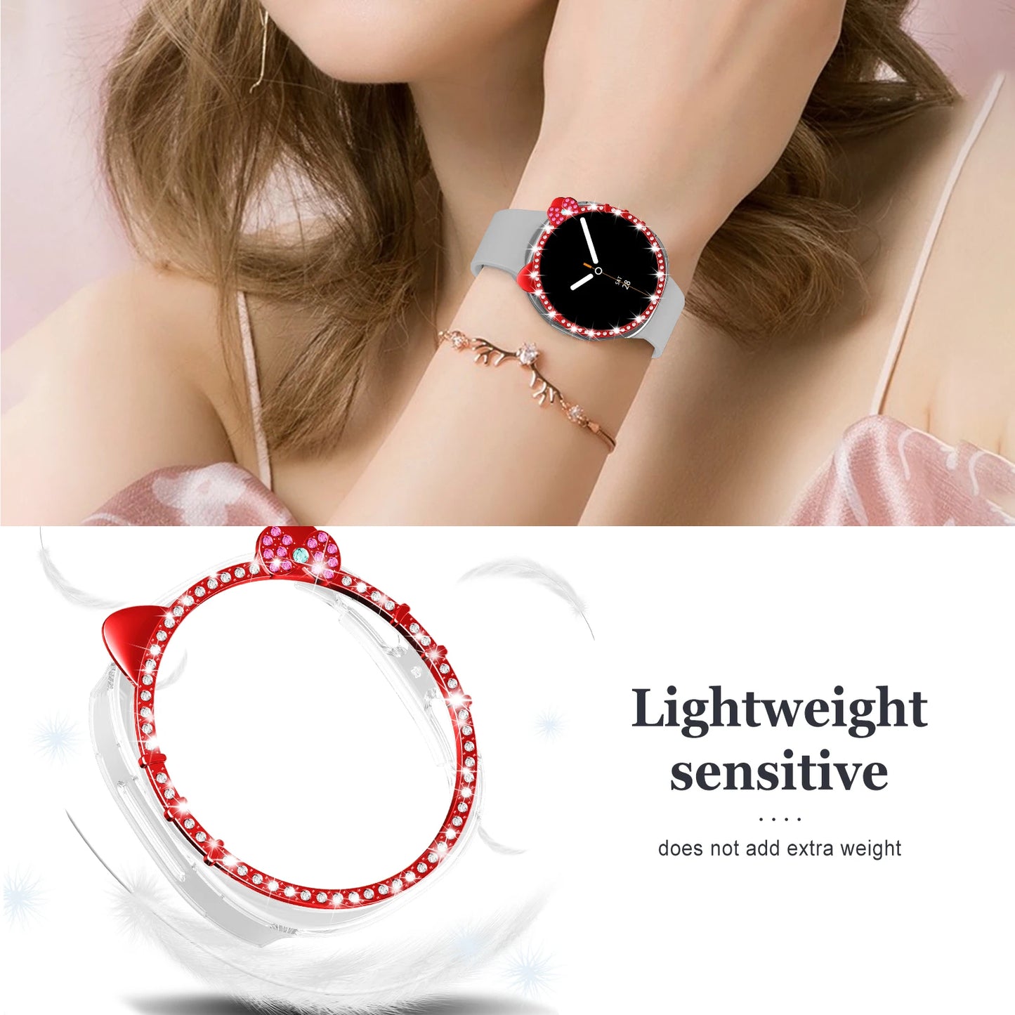 Bling Case for Samsung Galaxy Watch 8 – 40mm & 44mm Cover