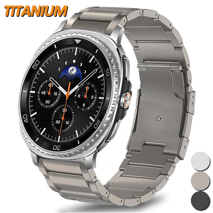 Business Titanium Band for Galaxy Watch 8 & Ultra 47mm