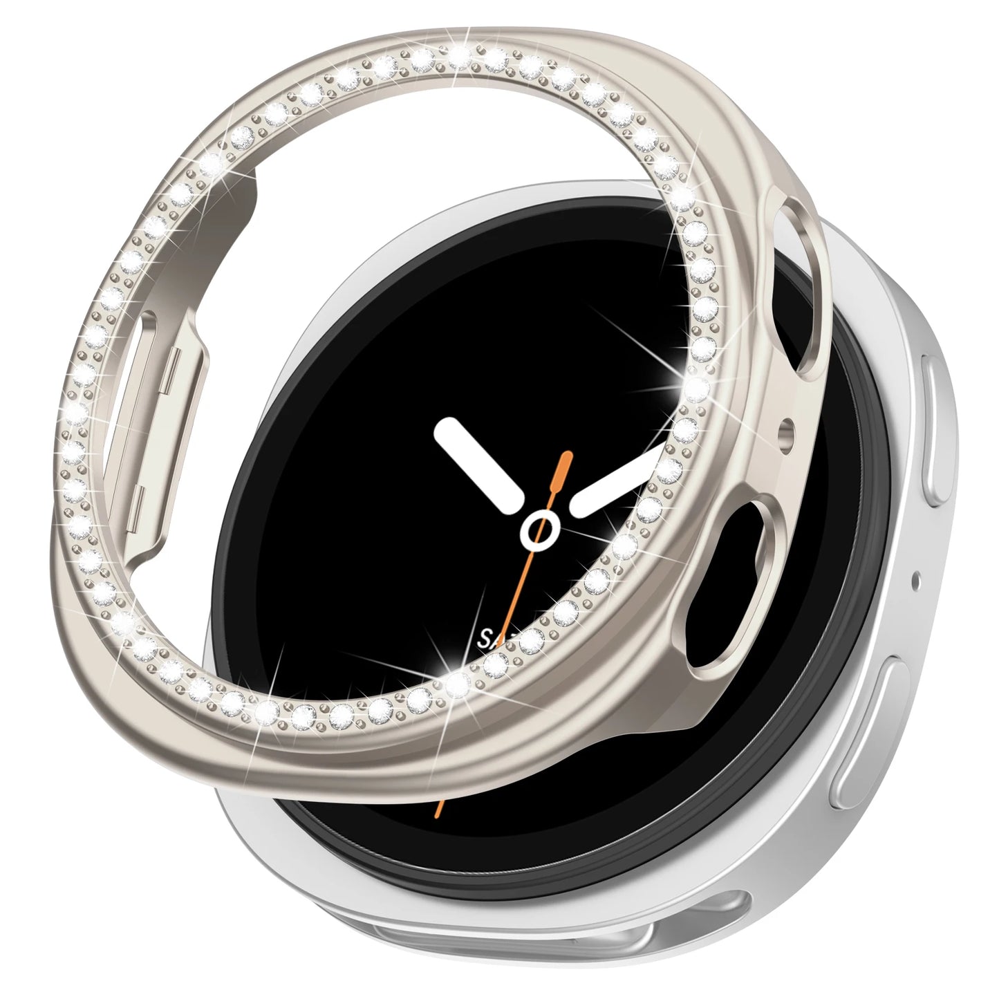 Diamond Case for Samsung Galaxy Watch 8 – Luxury Protective Cover