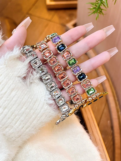 Elastic Diamond Bracelet Band for Apple Watch