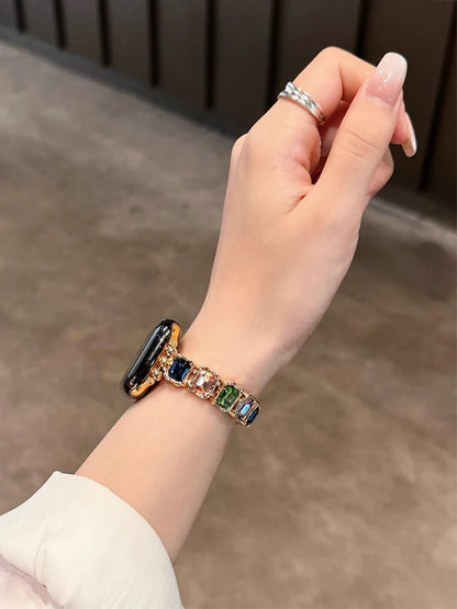 Elastic Diamond Bracelet Band for Apple Watch