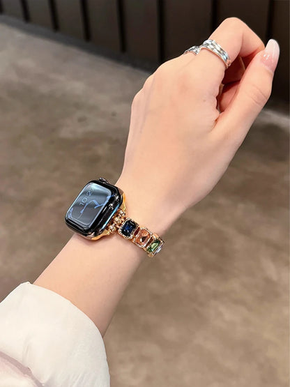 Elastic Diamond Bracelet Band for Apple Watch
