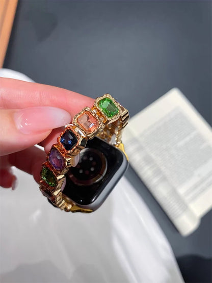 Elastic Diamond Bracelet Band for Apple Watch