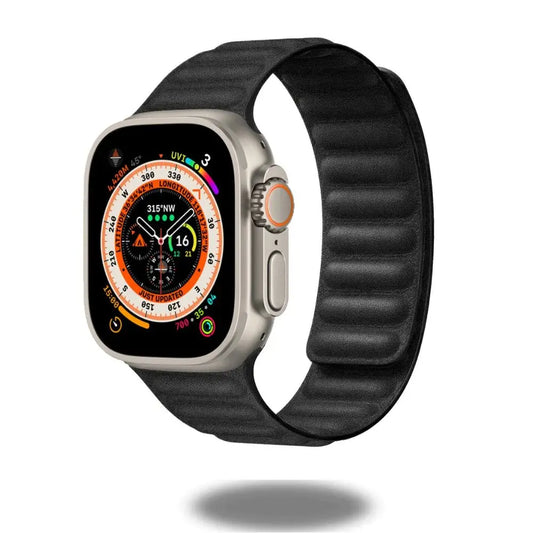 New Woven Magnetic Link Bracelet for Apple Watch with sleek design and comfortable fit.