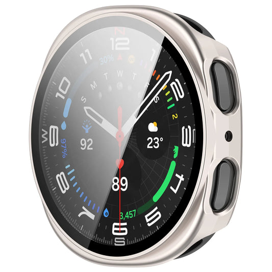 Galaxy Watch 8 Screen Protector Case 40/44mm – PC Bumper Cover on smartwatch protecting from scratches.
