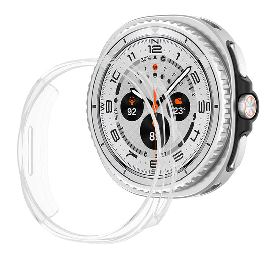 Hollow PC Protective Case for Galaxy Watch 8 & 8 Classic showcasing protective design and lightweight features.