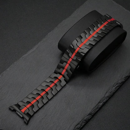 Luxury Stainless Steel No Gaps Band for Samsung Galaxy Watch 8