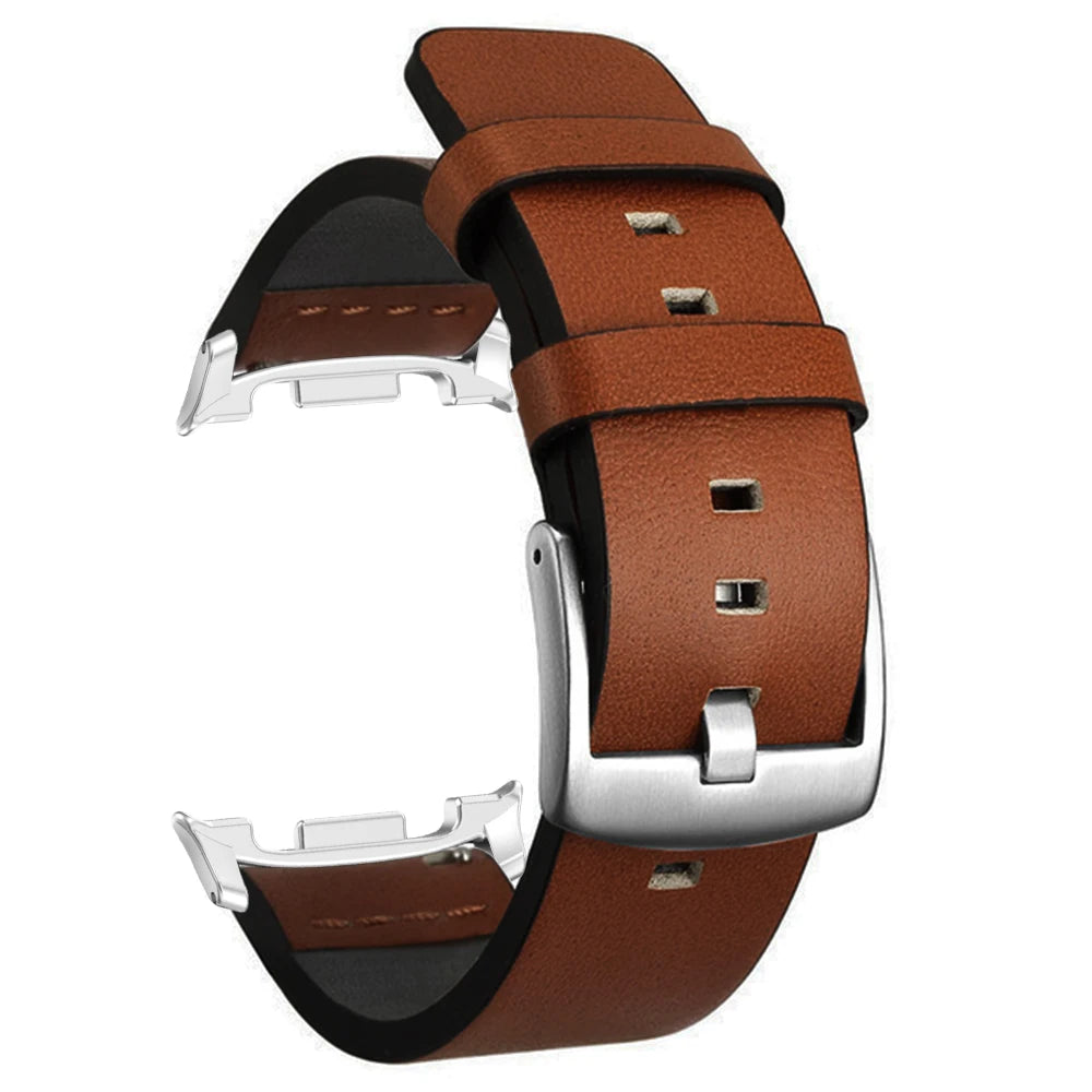 Luxury Leather Bracelet for Samsung Galaxy Watch 8 & Ultra 47mm