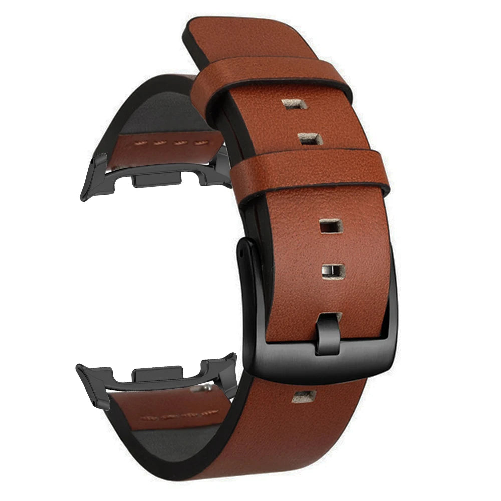 Luxury Leather Bracelet for Samsung Galaxy Watch 8 & Ultra 47mm