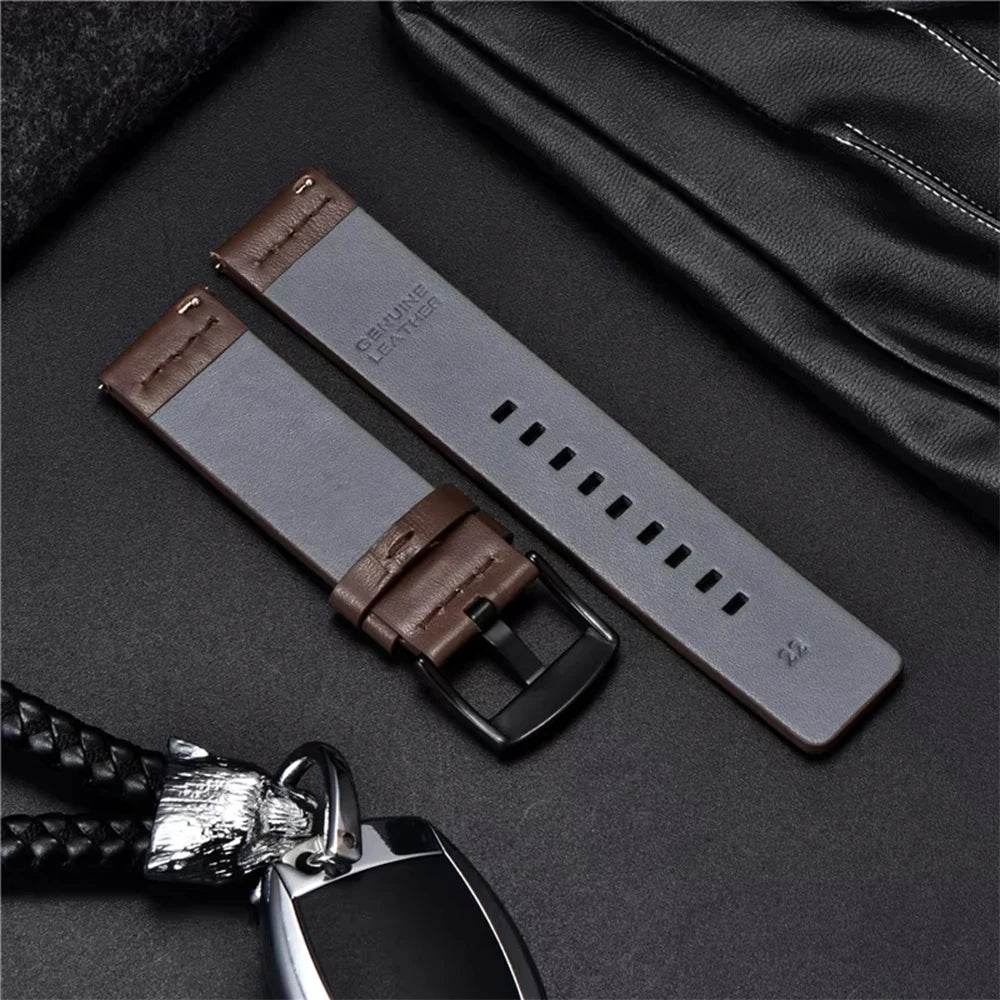 Luxury Leather Bracelet for Samsung Galaxy Watch 8 & Ultra 47mm